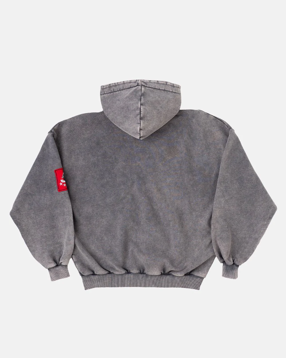 WALKER ZIP HOODIE WASHED BLACK