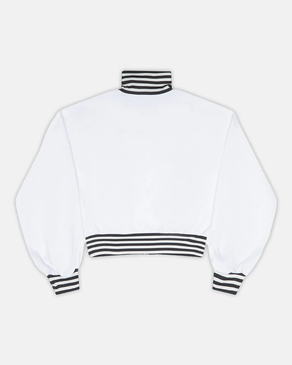 COURT JACKET WHITE AND BLACK