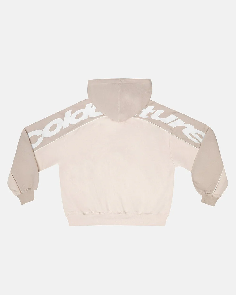 FLESH ZIP HOODIE BEIGE