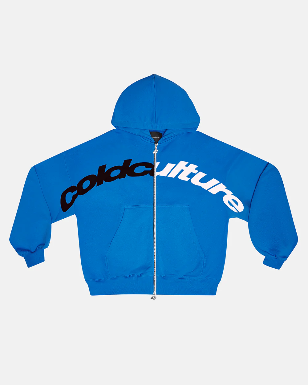 DRIVEN ZIP HOODIE BLUE
