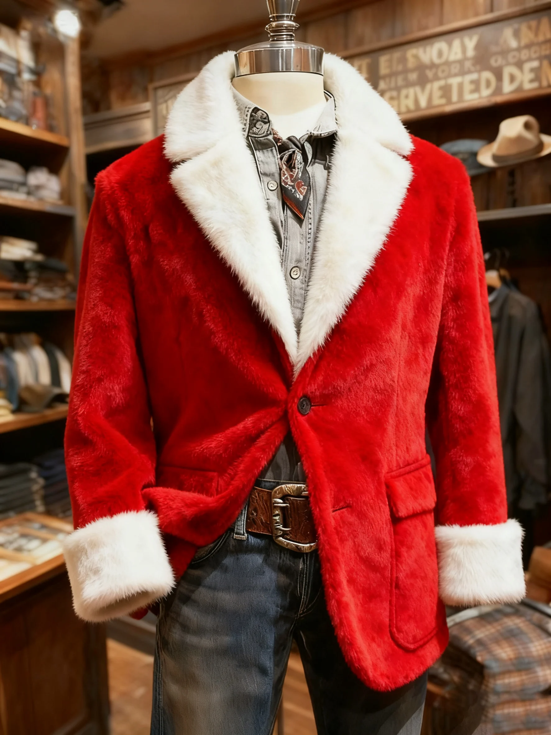 Men's Retro Christmas Lapel Casual Blazer