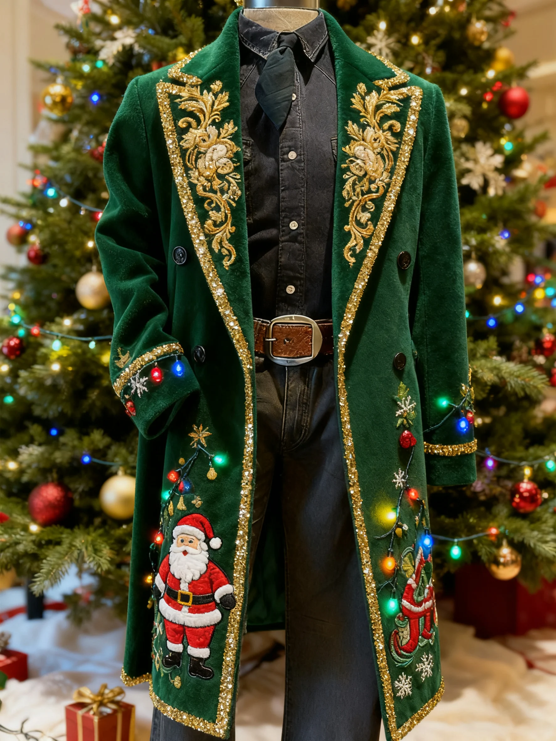 Men's Vintage Christmas Party Casual Jacket