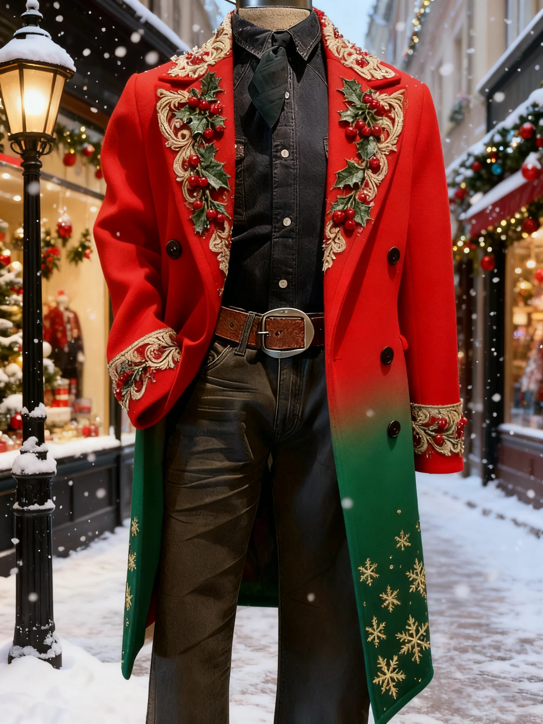 Men's Vintage Christmas Party Casual Jacket
