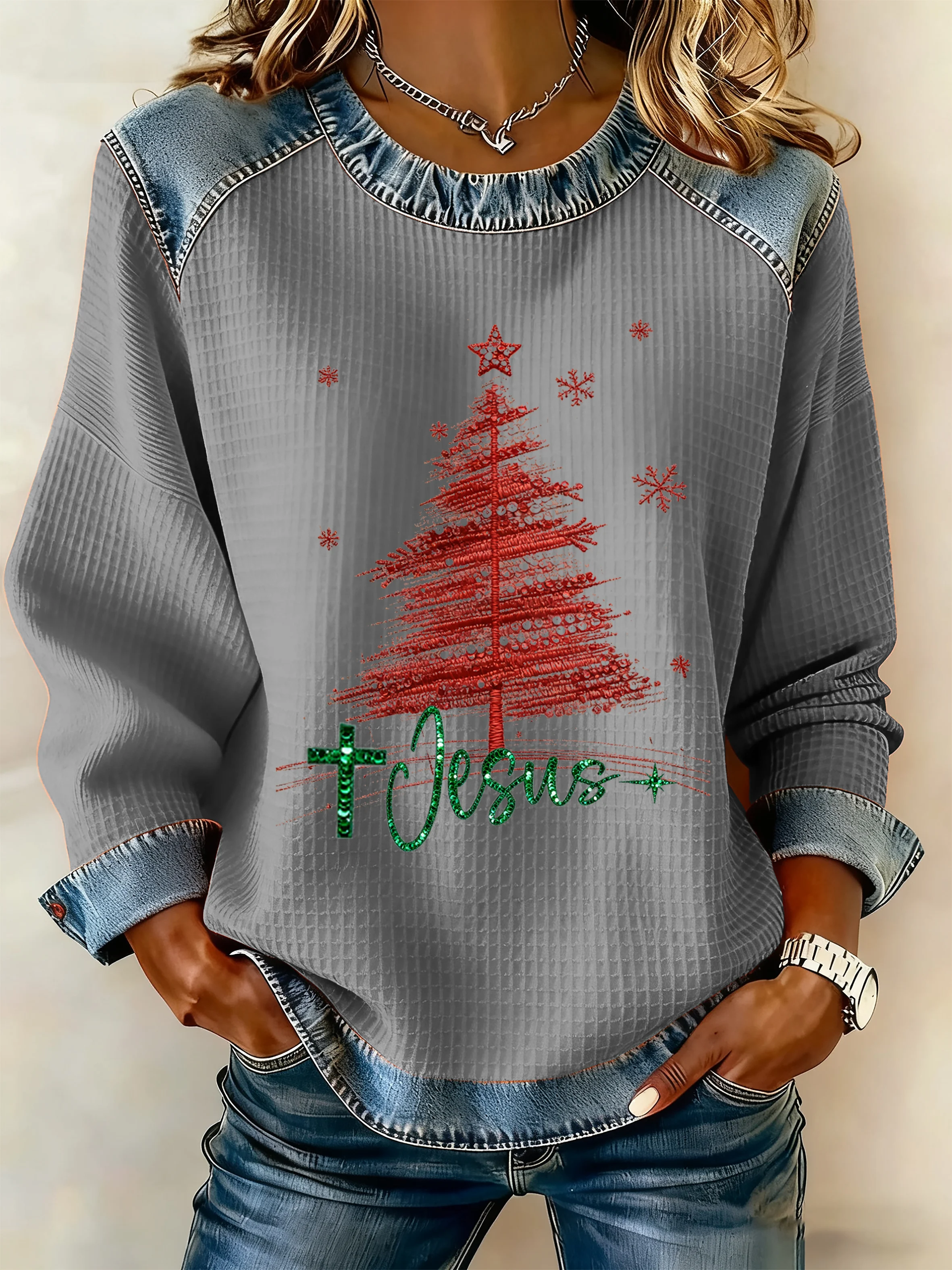 Women's Casual Print Top