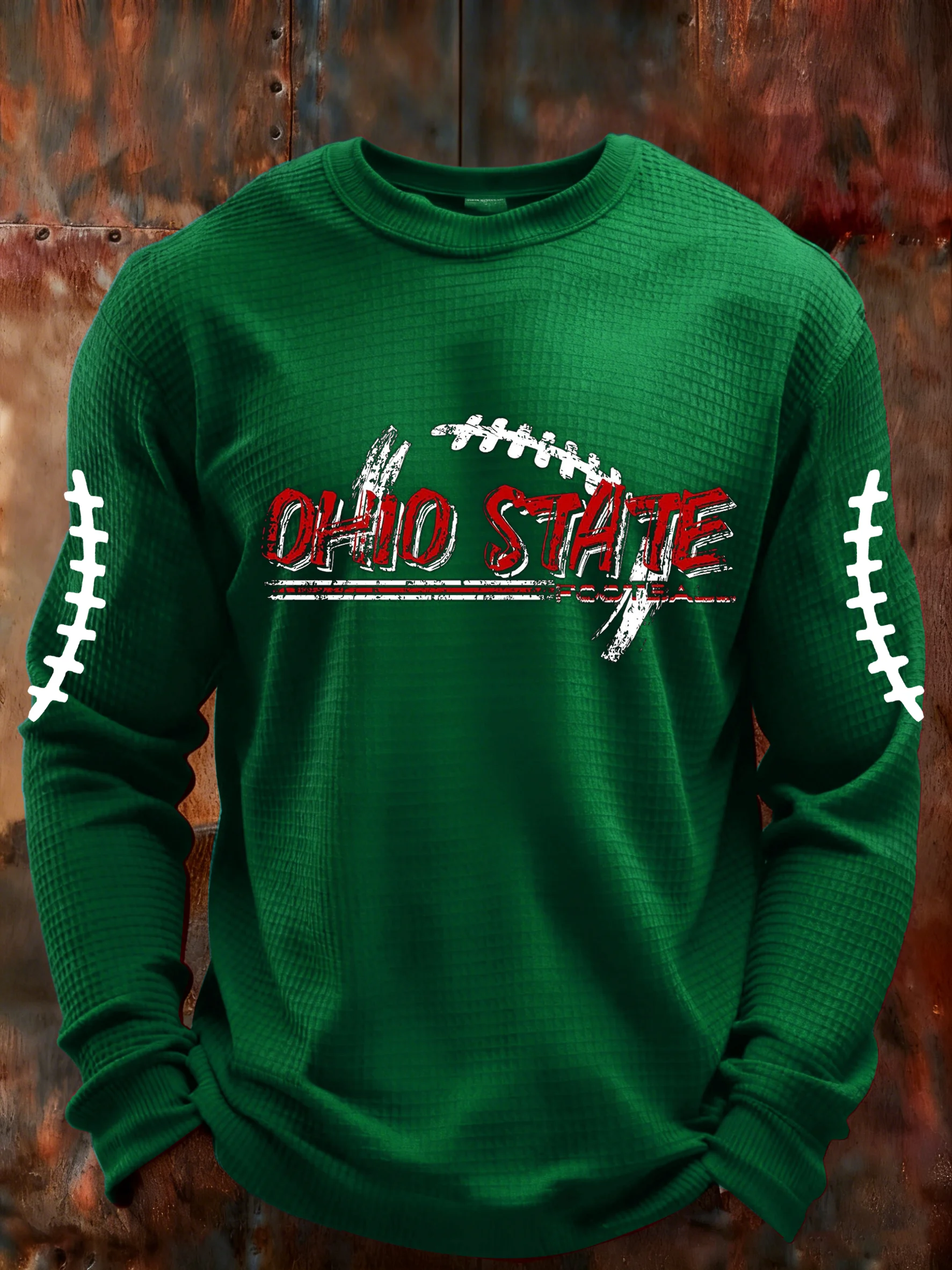 Men'S Casual Rugby Print T-Shirt