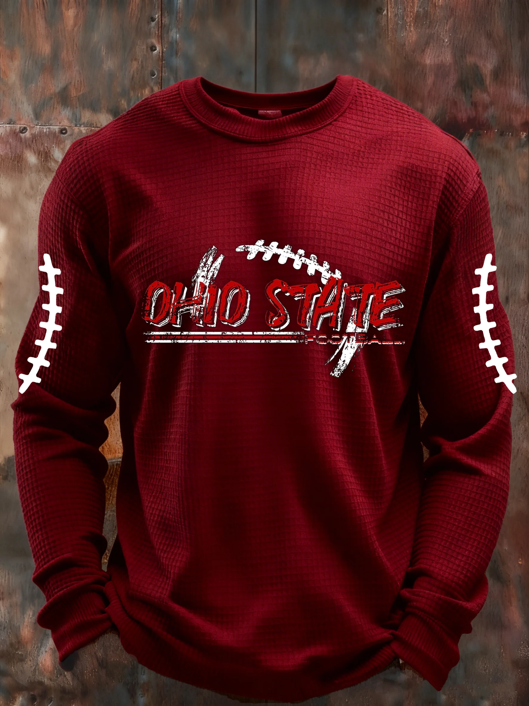 Men'S Casual Rugby Print T-Shirt