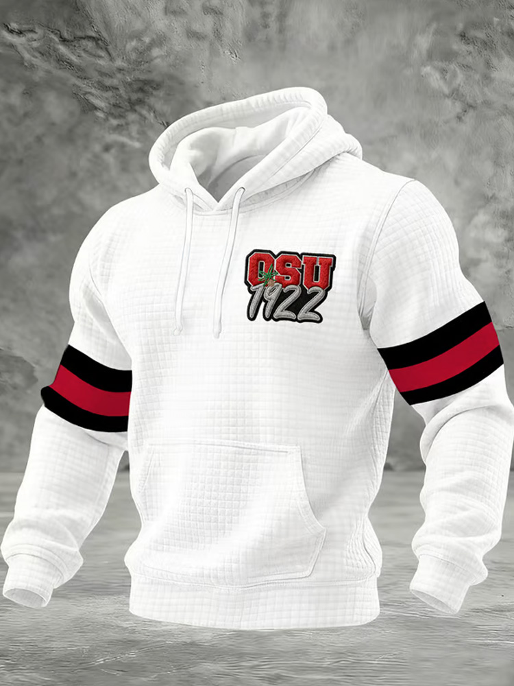 Men's Casual Rugby Print T-shirt  ACE