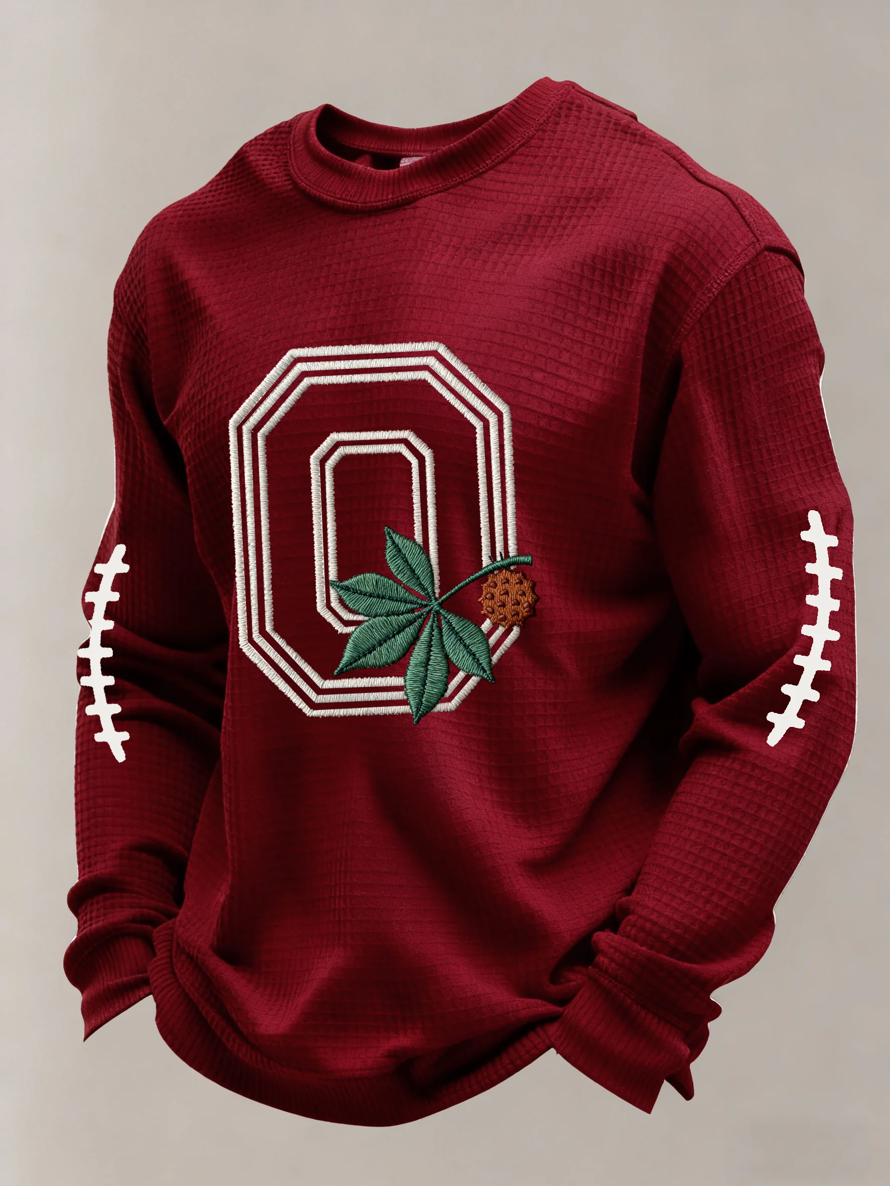 Men'S Casual Rugby Print T-Shirt