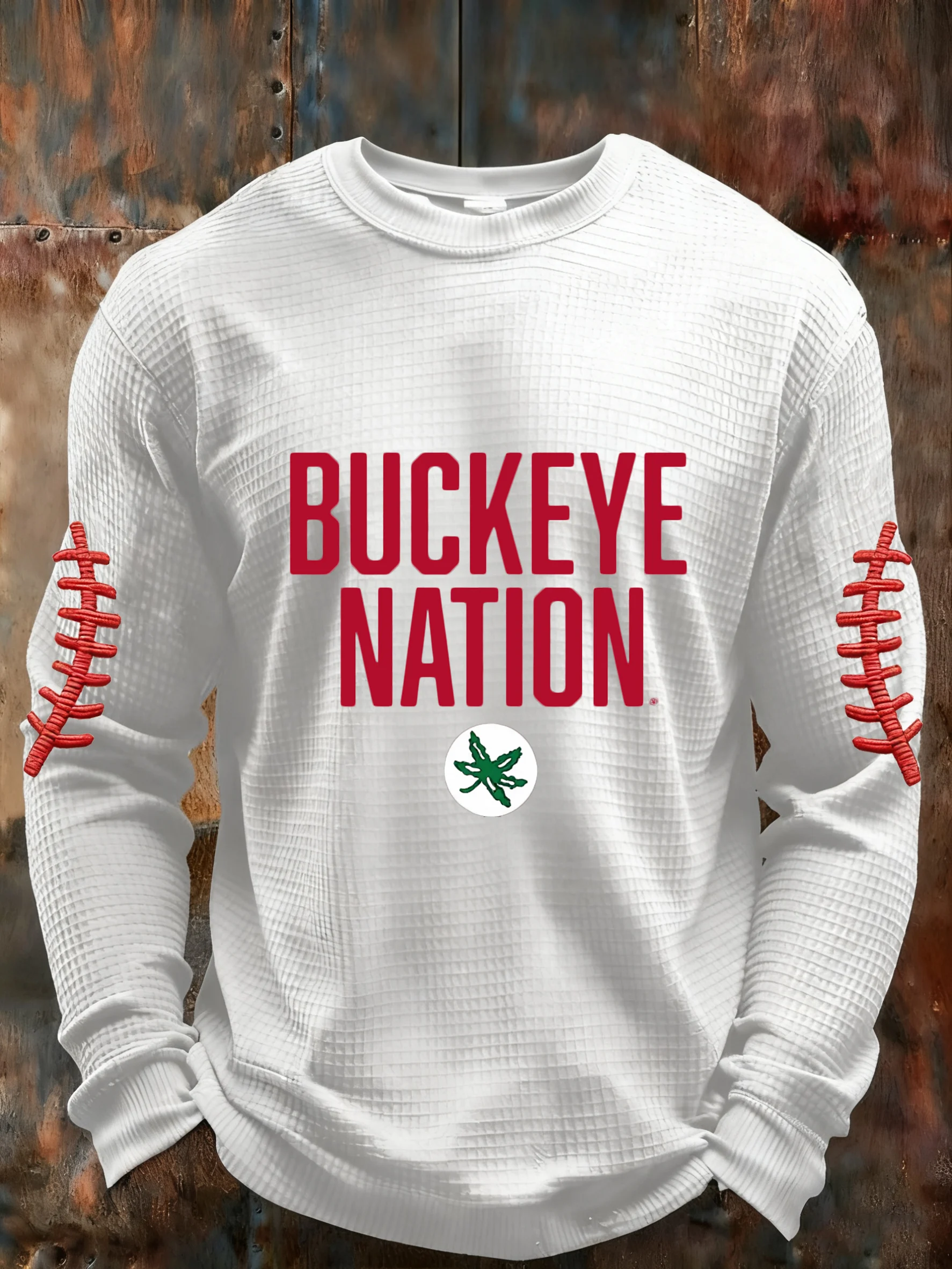 Men'S Casual Rugby Print T-Shirt