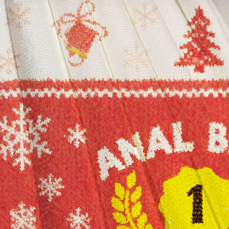 Bead Tug O War Champion Funny Red Christmas Ugly Sweatshirt