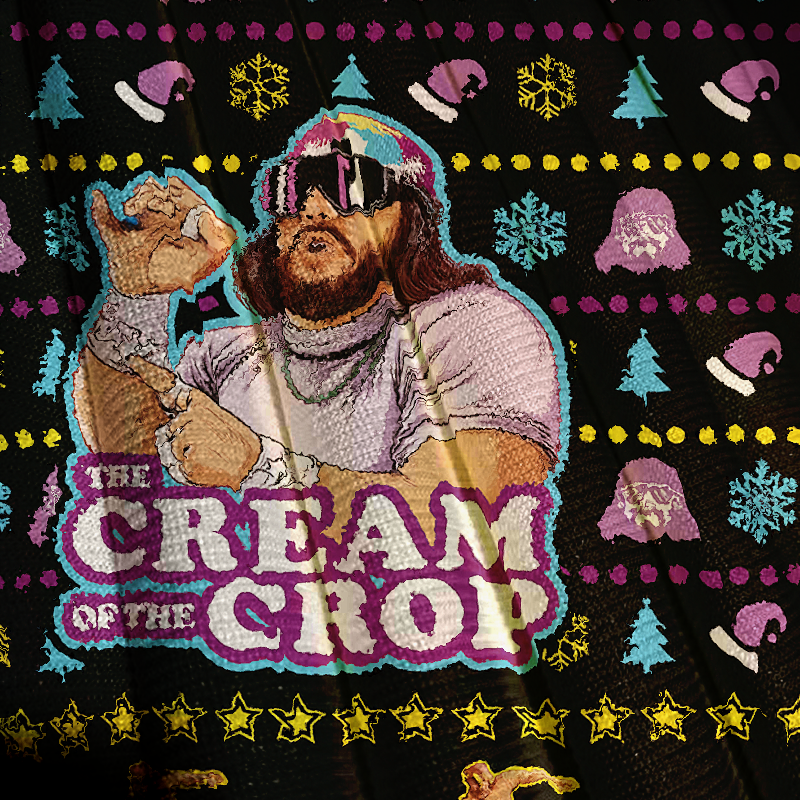 The Jesus of the Crop Christmas Ugly Sweatshirt