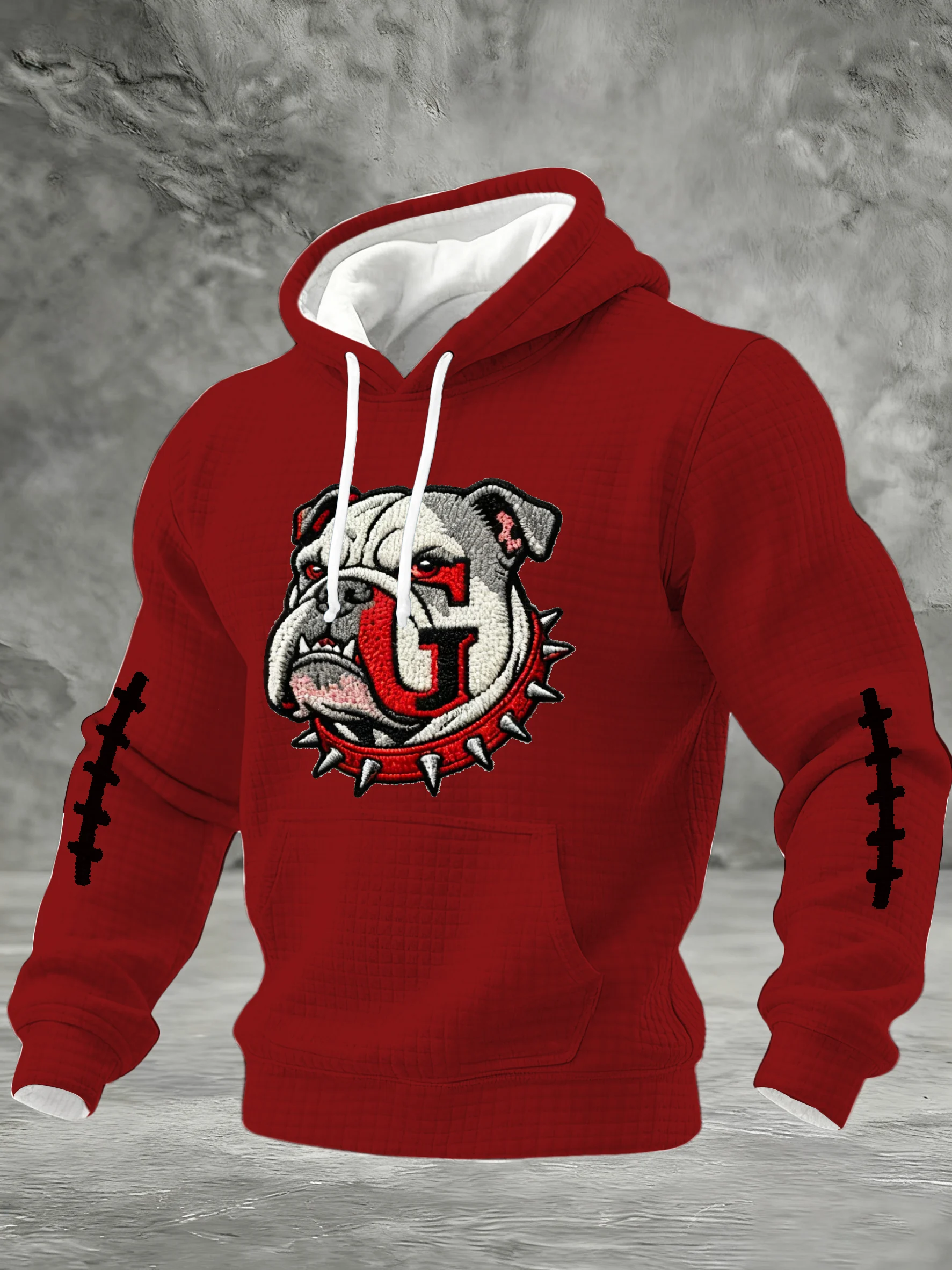 Men's Casual Rugby Print Sweatshirt