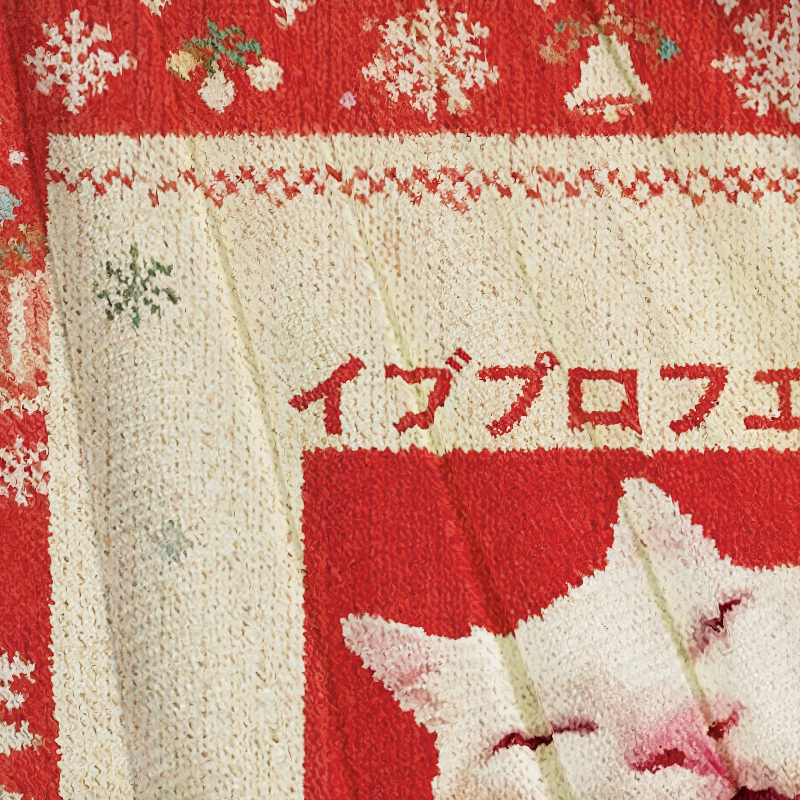 Red Ibuprofen Meme Cat Christmas Ugly Sweatshirt