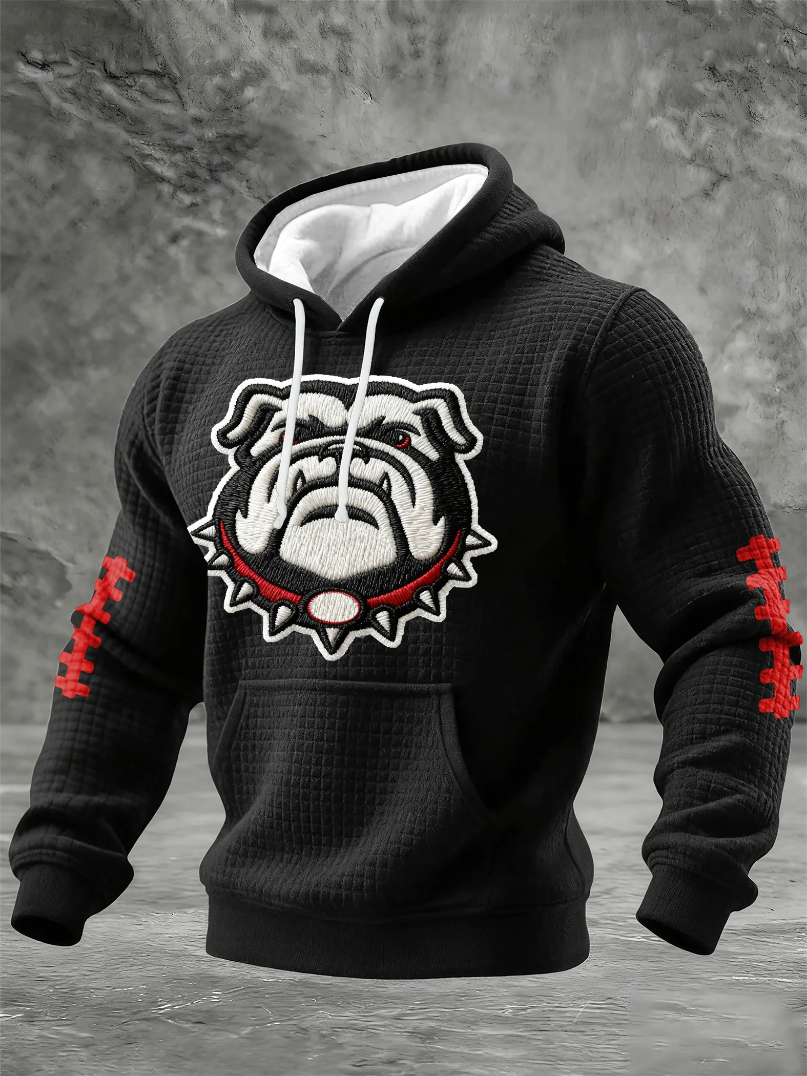 Men's Football Print Hoodie