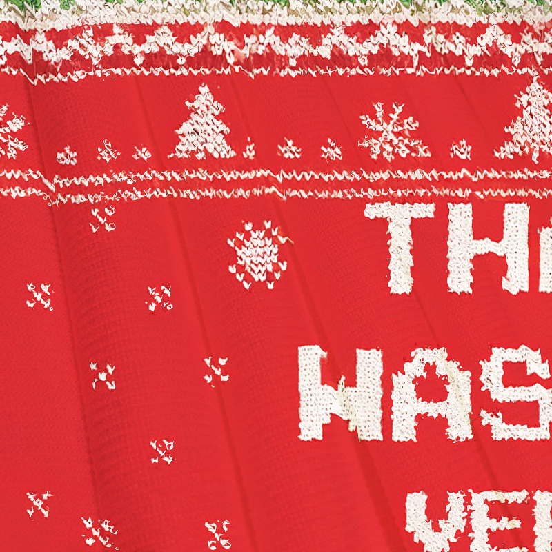 Red That Wasn't Very Data Driven Of You Christmas Ugly Sweatshirt