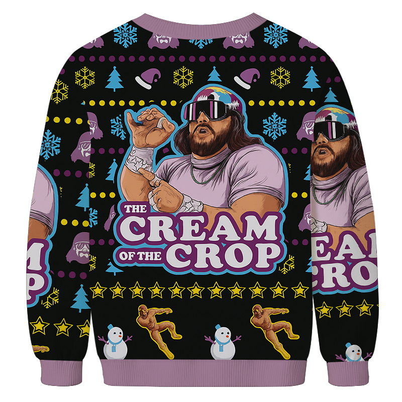 The Jesus of the Crop Christmas Ugly Sweatshirt