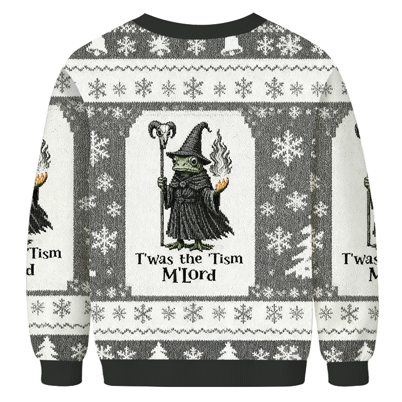 Witch Frog Christmas Ugly Sweatshirt