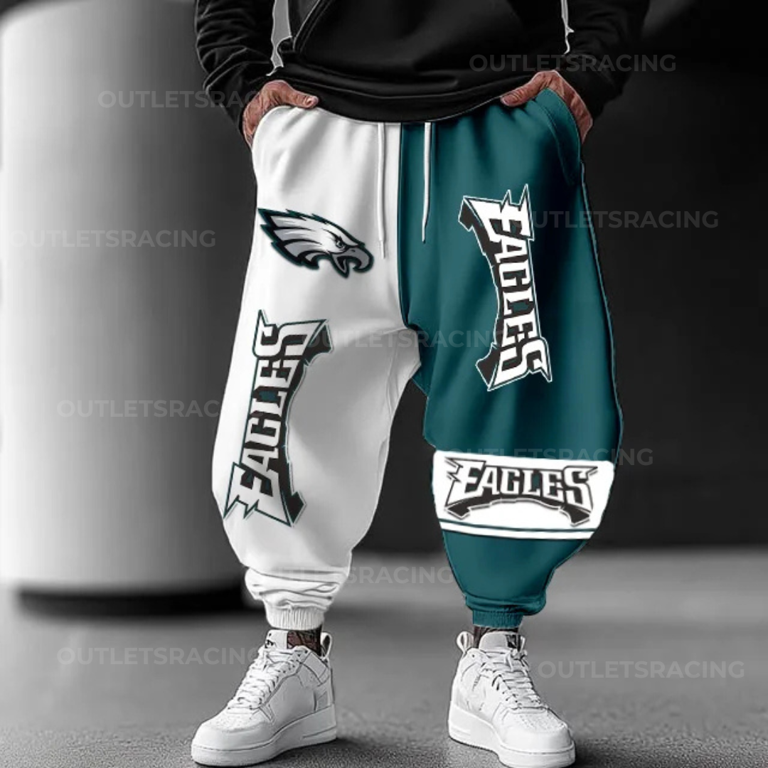 Philadelphia Eagles Oversized Loose Harem Pants