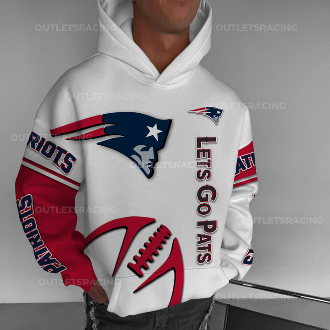 New England Patriots Graphic Hoodie