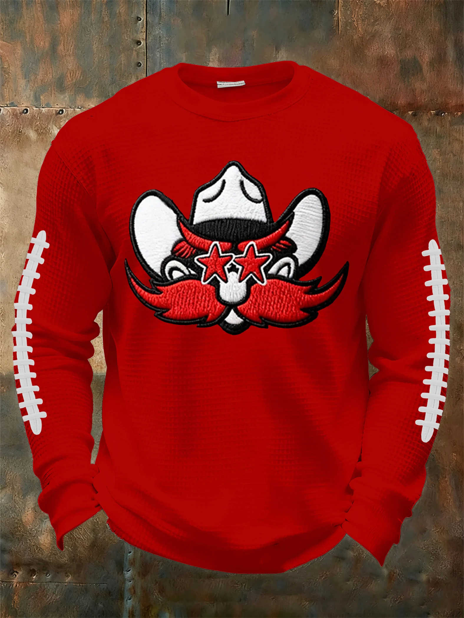 Men's rugby print T-shirt