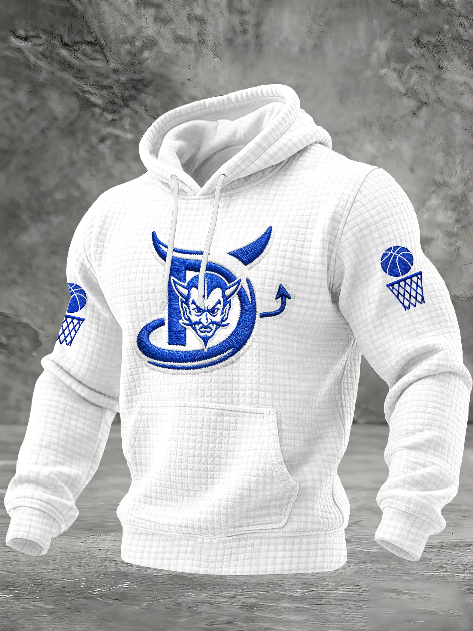 Men's Basketball Printed Hoodie