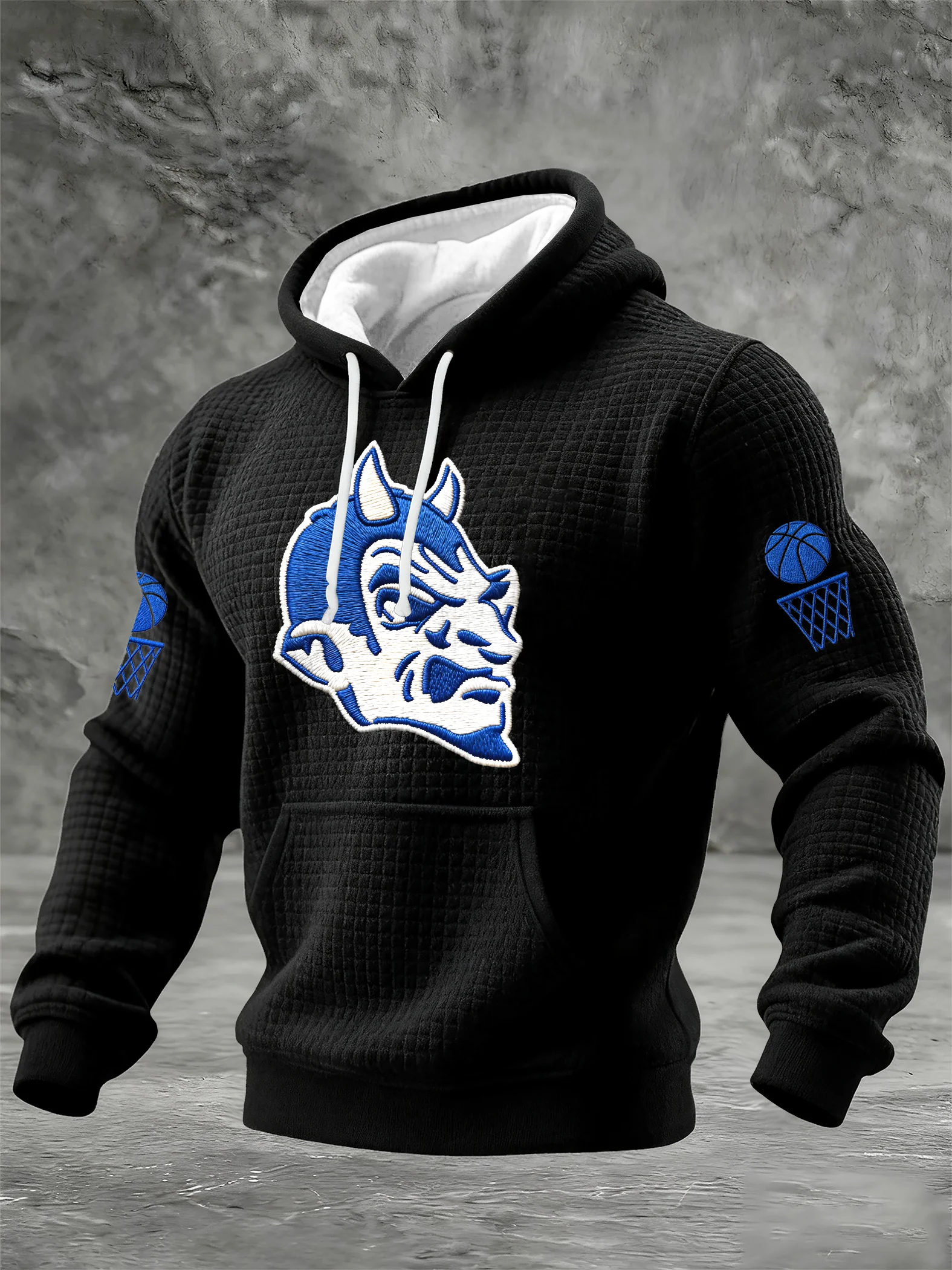 Men's Basketball Printed Hoodie
