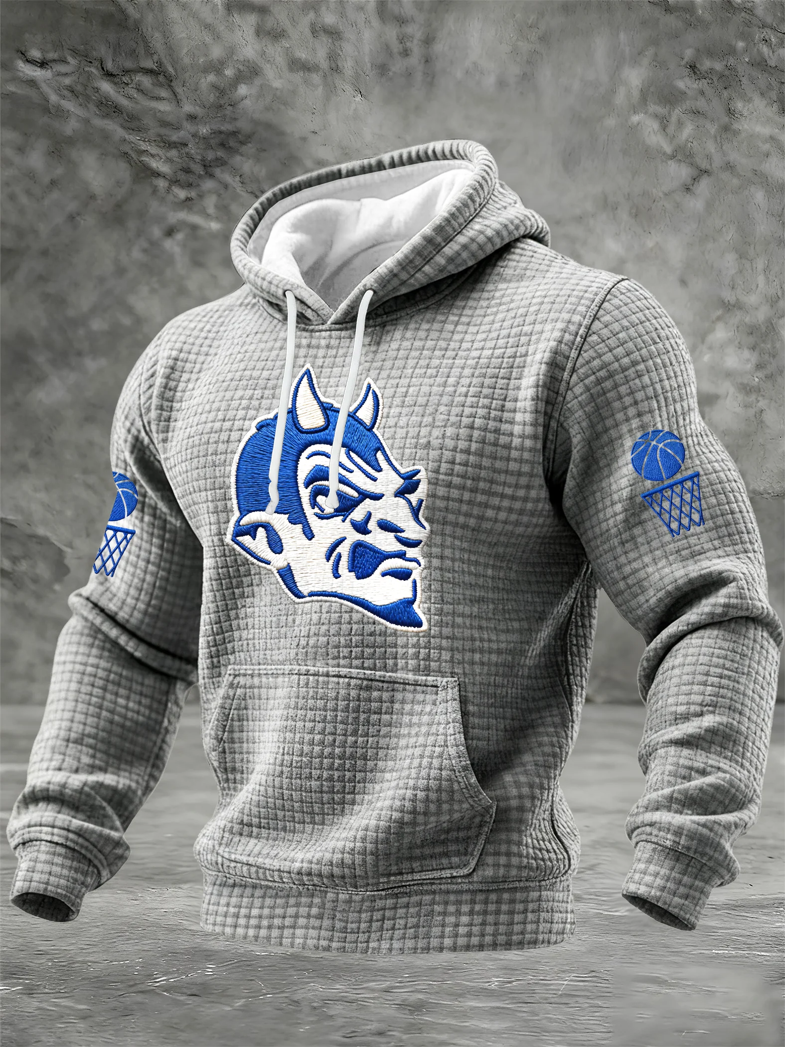 Men's Basketball Printed Hoodie