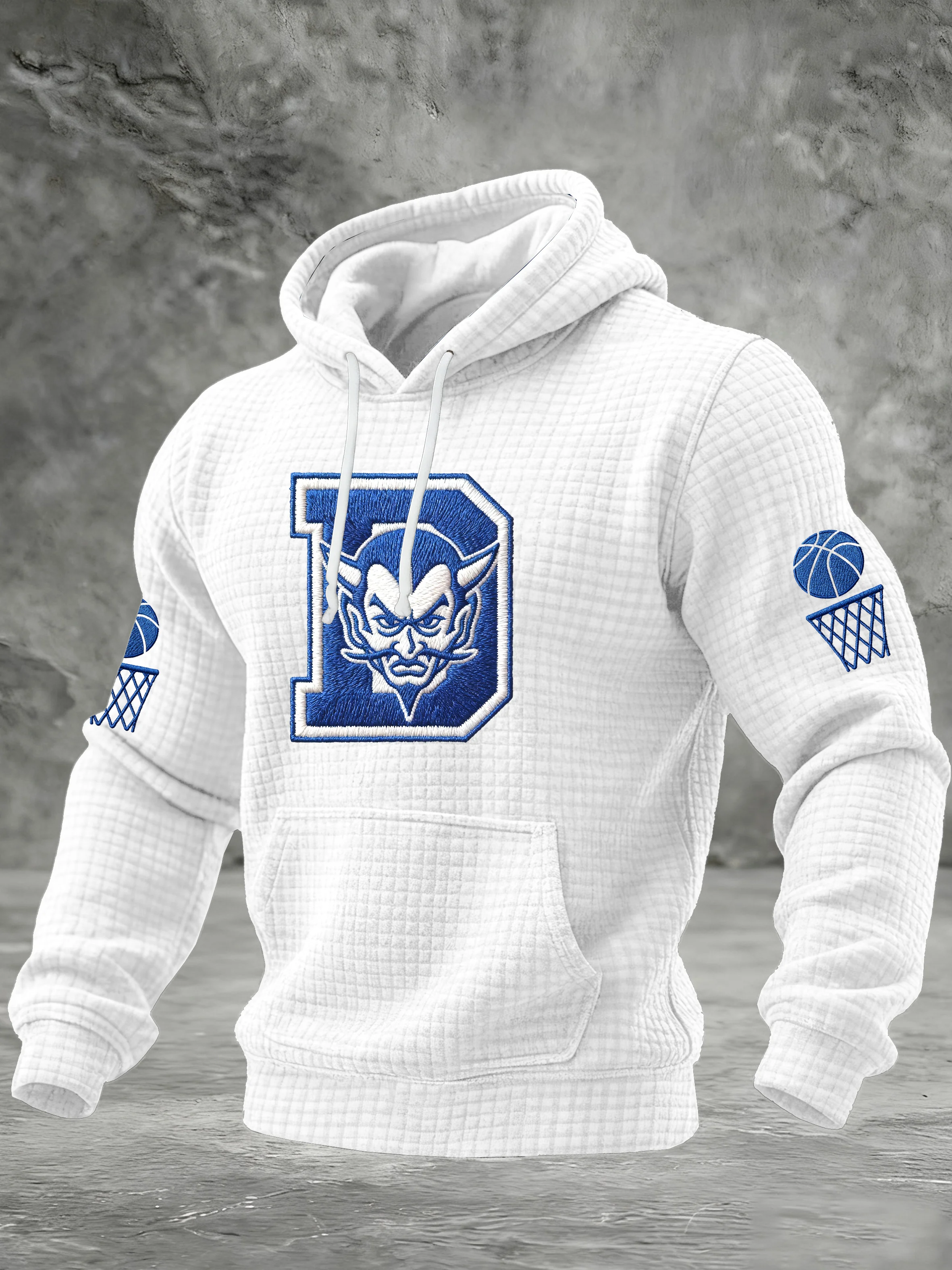 Men's Basketball Printed Hoodie