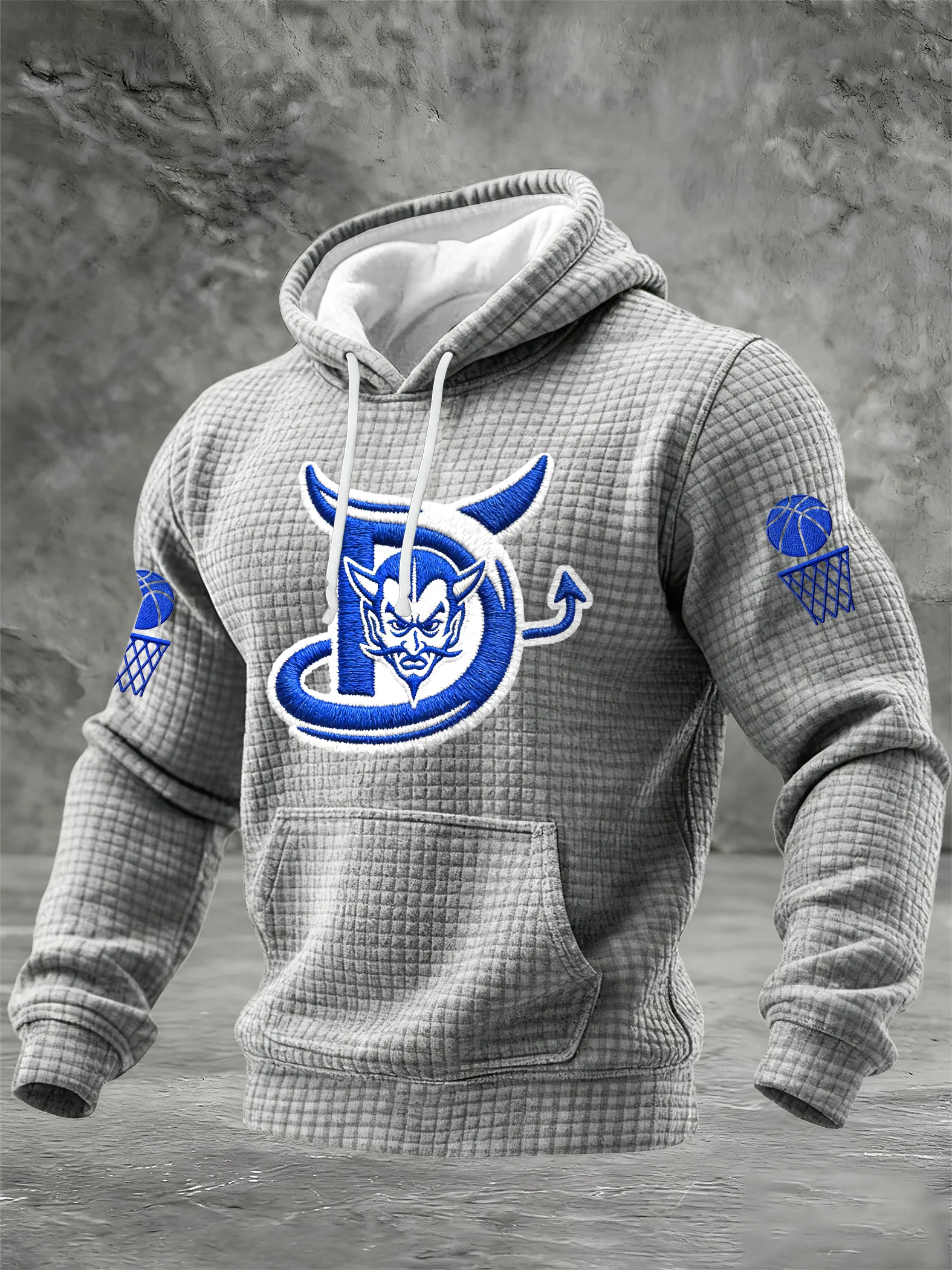 Men's Basketball Printed Hoodie