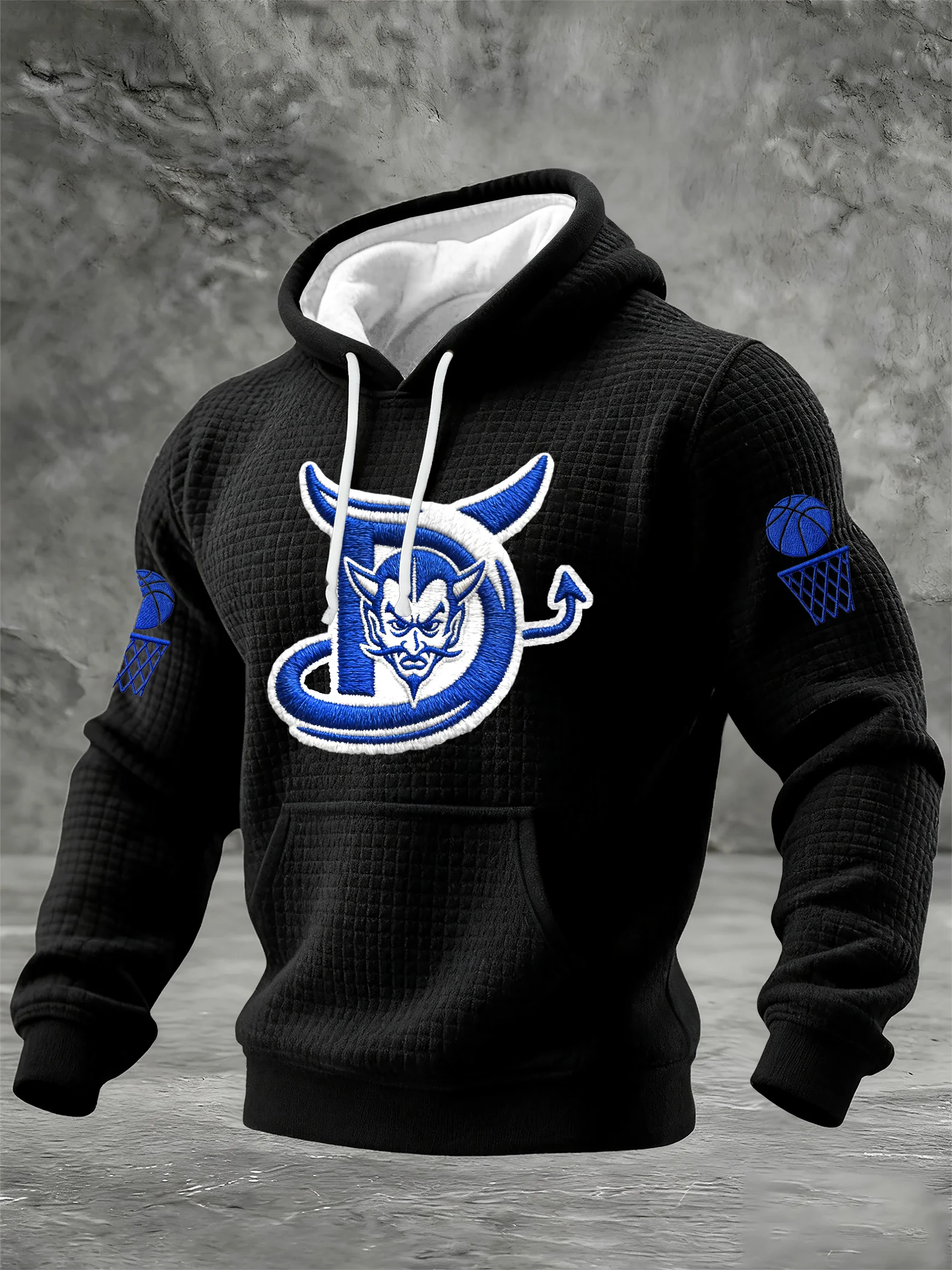 Men's Basketball Printed Hoodie