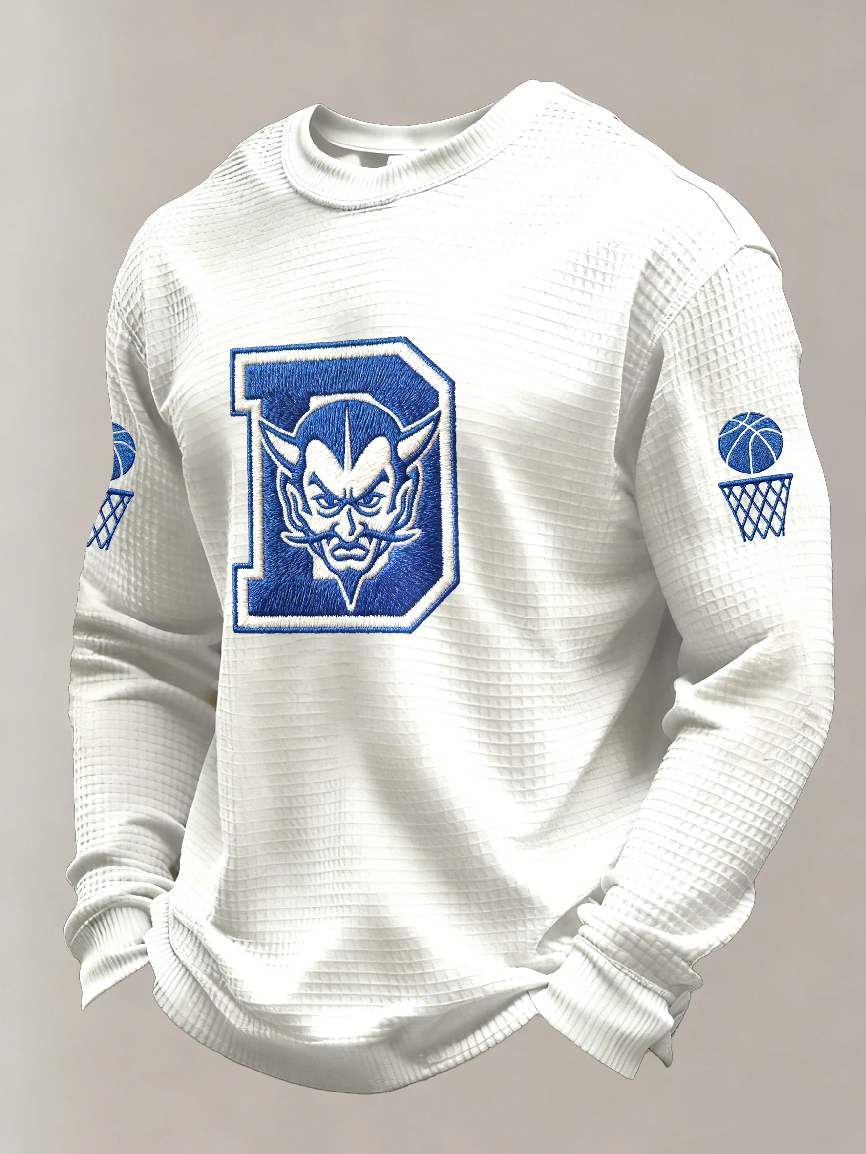 🔥🔥Last day, 50% off🔥🔥Men's Basketball Printed Casual Long-Sleeved Top