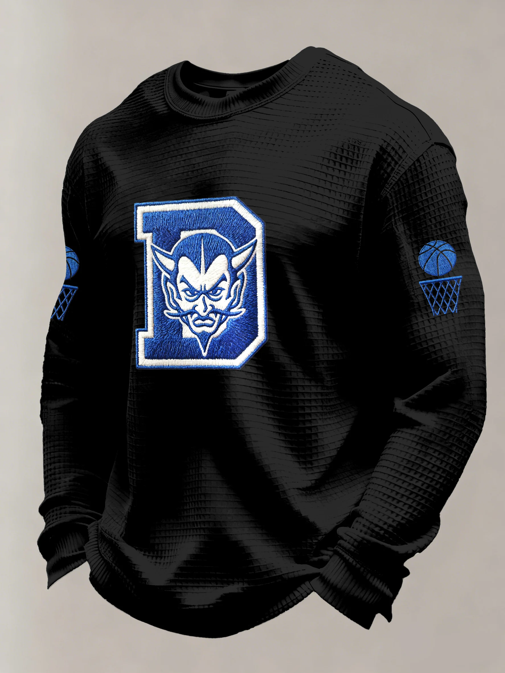 🔥🔥Last day, 50% off🔥🔥Men's Basketball Printed Casual Long-Sleeved Top