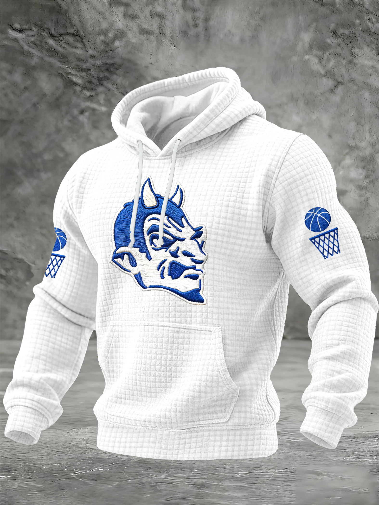 Men's Basketball Printed Hoodie