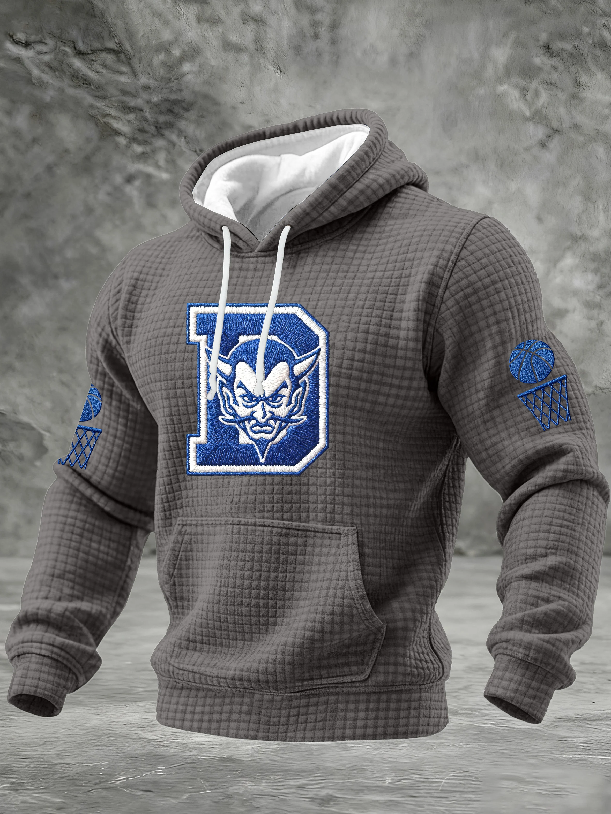 Men's Basketball Printed Hoodie
