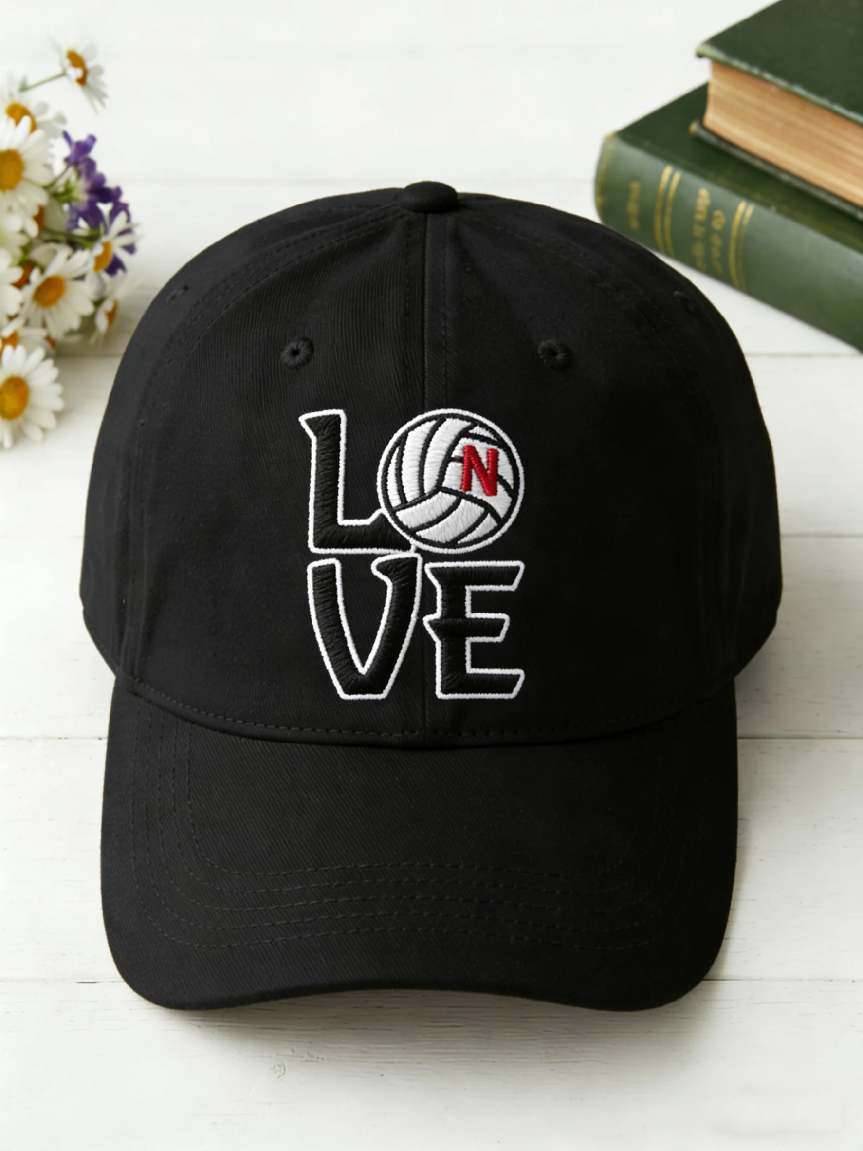 Unisex Retro Volleyball Printed Hat