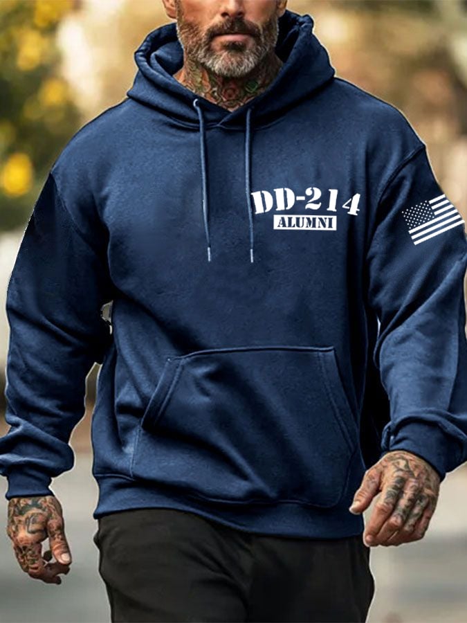 Men's Veterans DD-214 Printed Sweatshirt