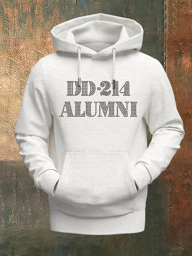 Men's Veterans Day DD214  AlumniClassic Hoodie