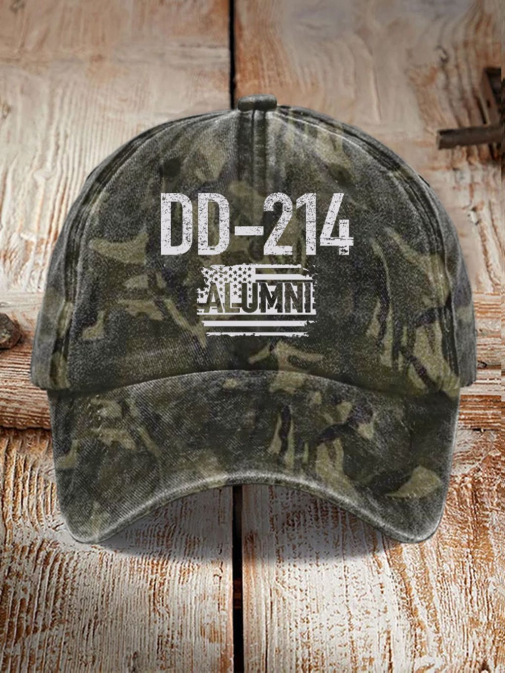 Unisex DD-214 Alumni Veterans Day Print Hat