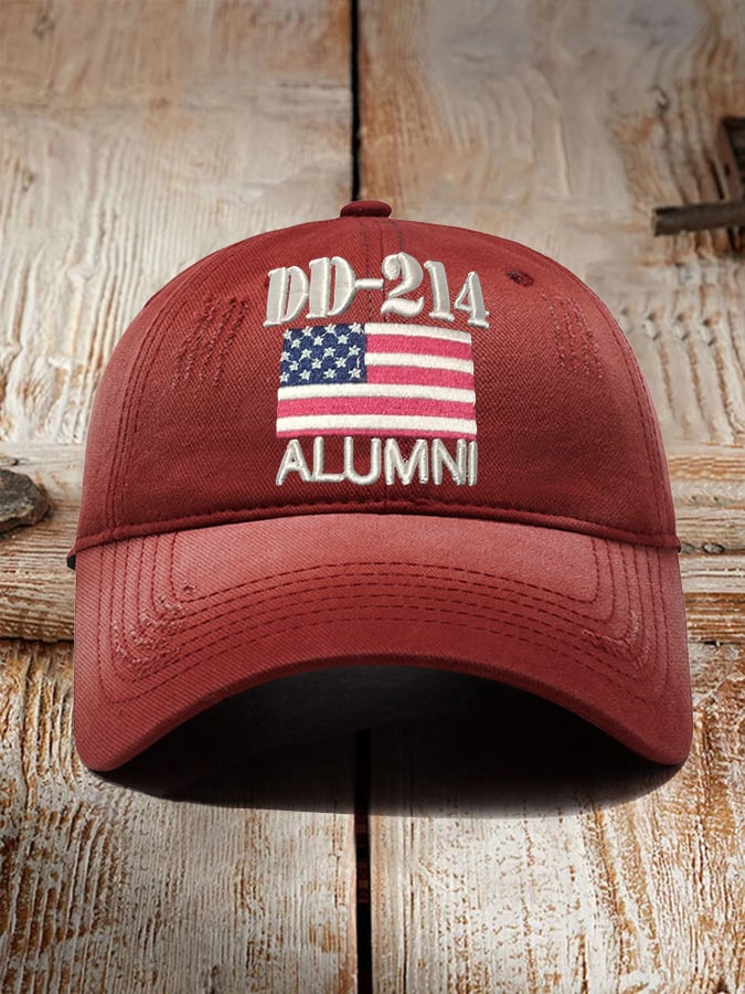 Unisex DD-214 Veterans Hotspot Print Cap