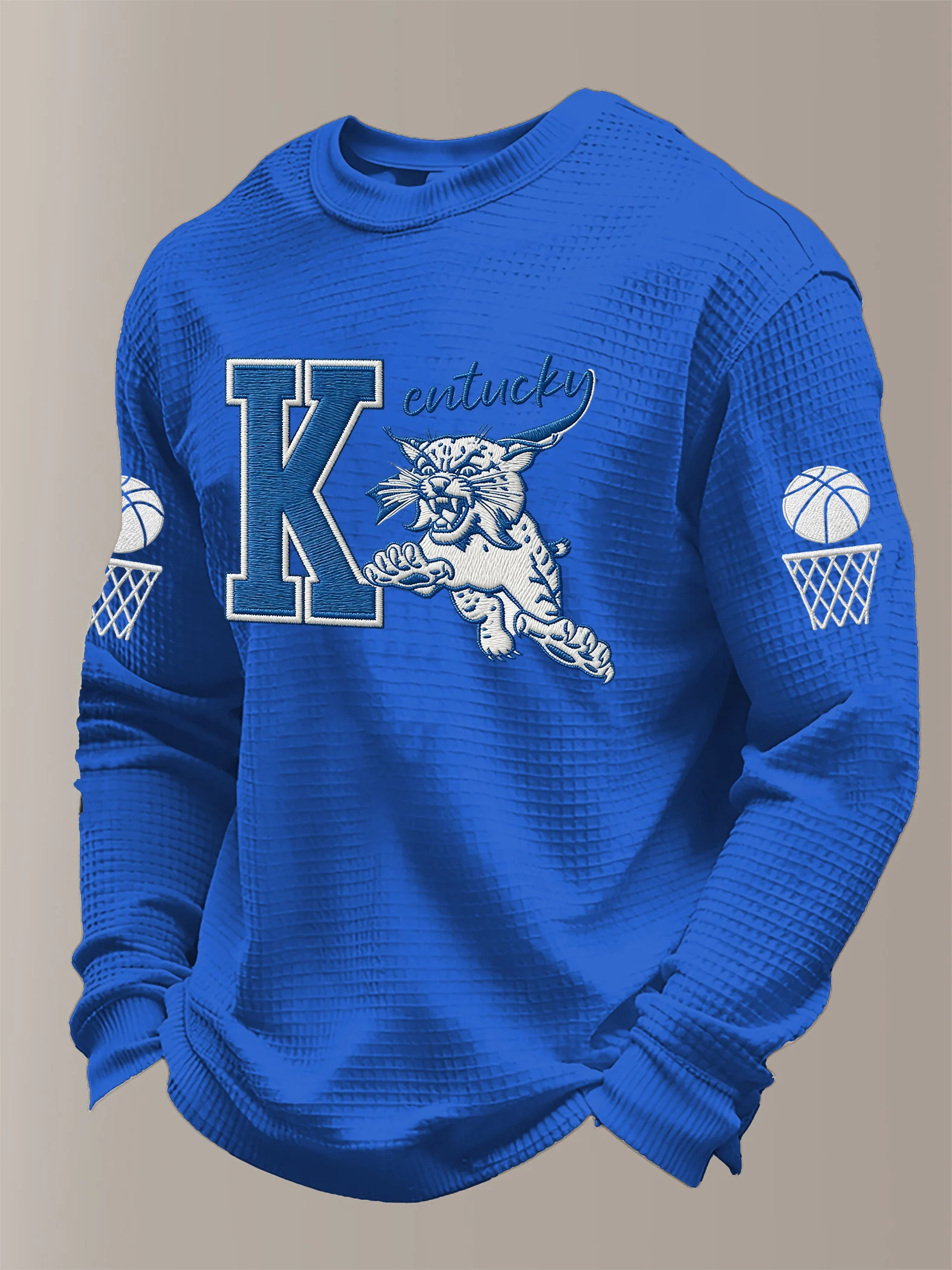 Men's Basketball Printed Casual Long-Sleeved Top