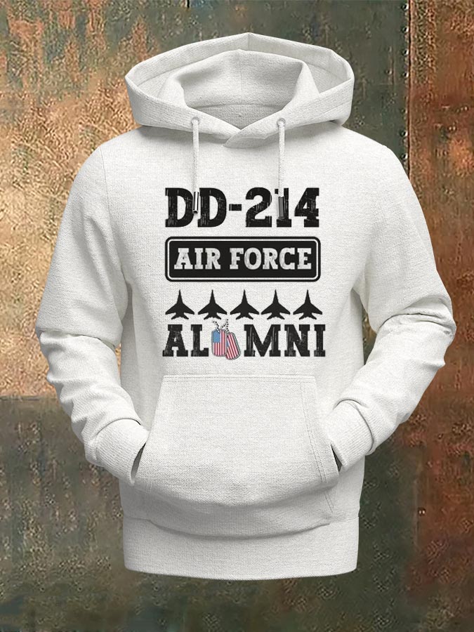 Men's Veterans Day DD214 Air Force Classic Hoodie