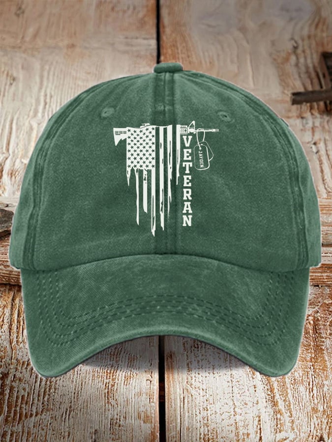 Unisex   DD-214 Veterans Print Baseball Cap