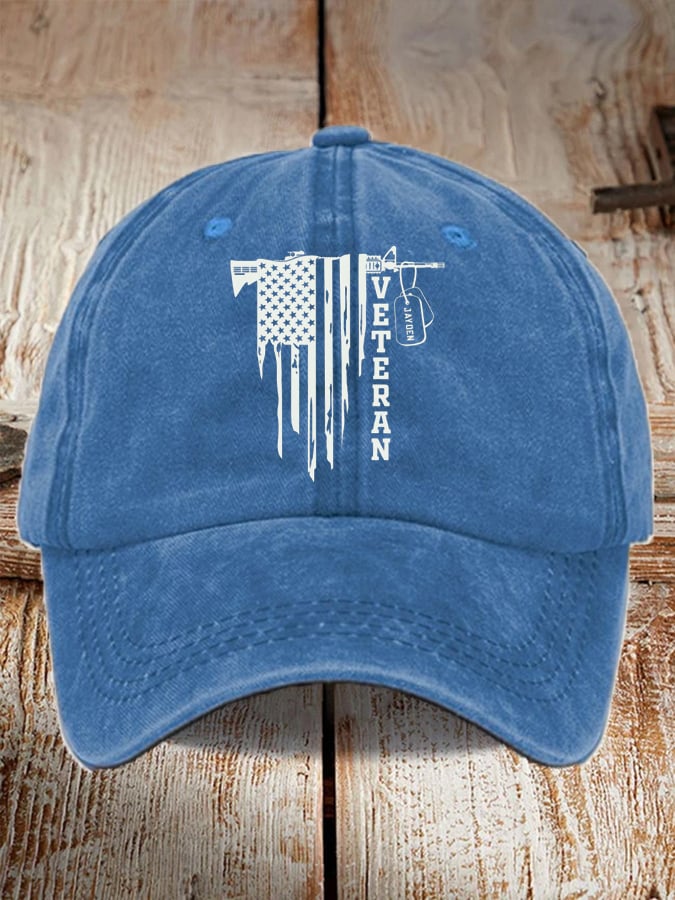 Unisex   DD-214 Veterans Print Baseball Cap