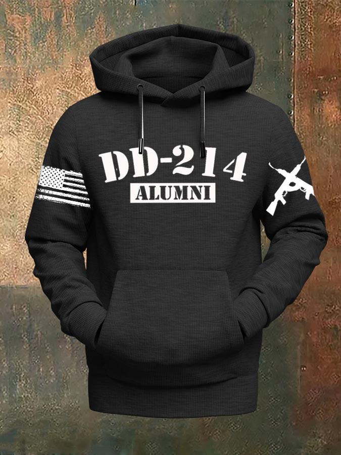 Men's Veterans Day DD214  AlumniClassic Hoodie