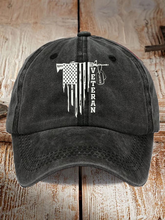 Unisex   DD-214 Veterans Print Baseball Cap
