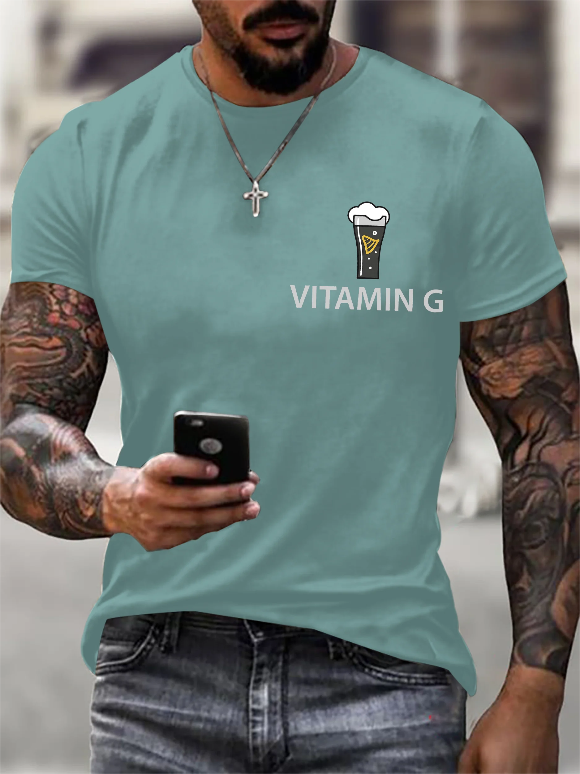Men's Vitamin G St. Patrick's Printed T-Shirt
