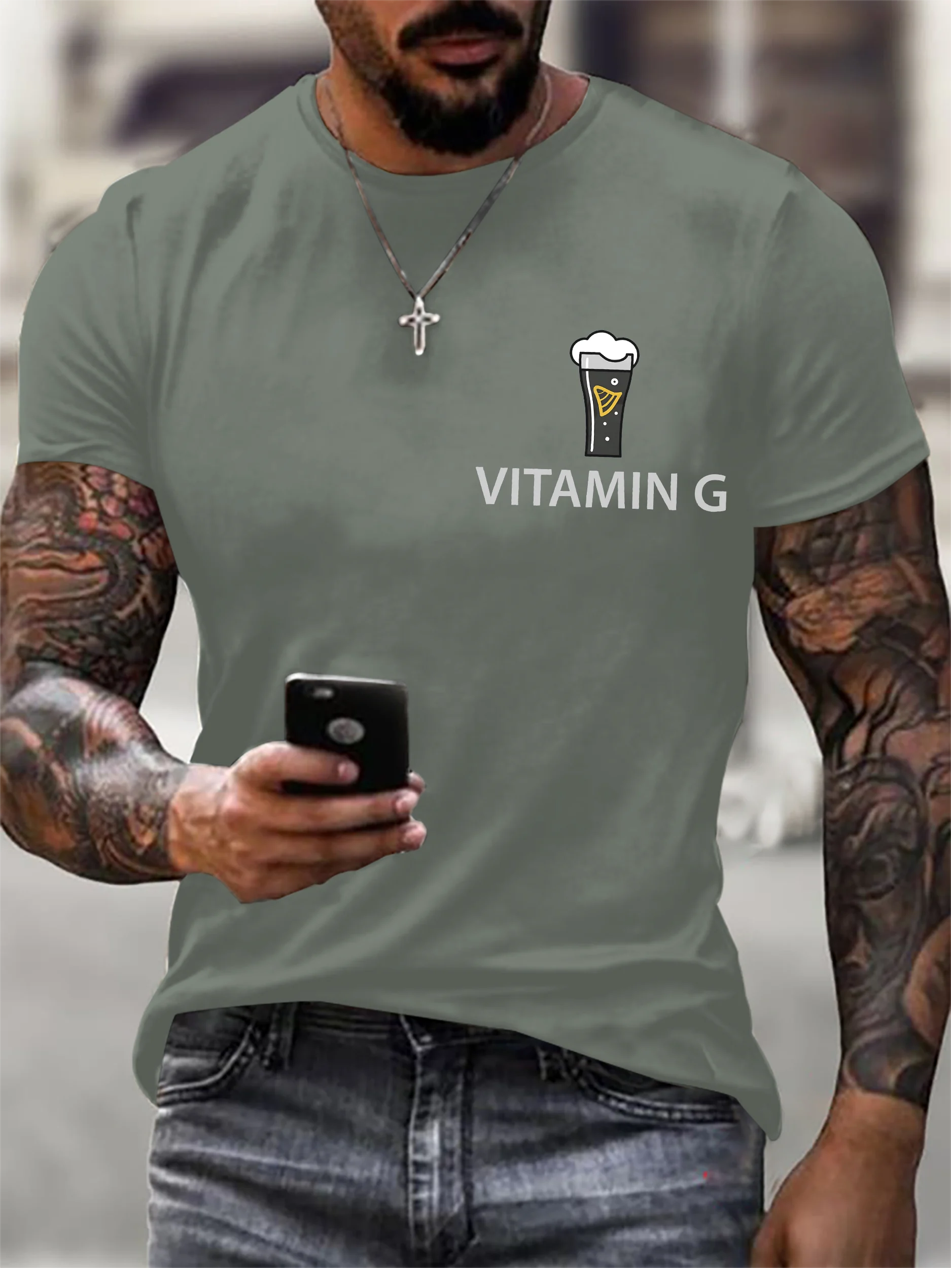 Men's Vitamin G St. Patrick's Printed T-Shirt