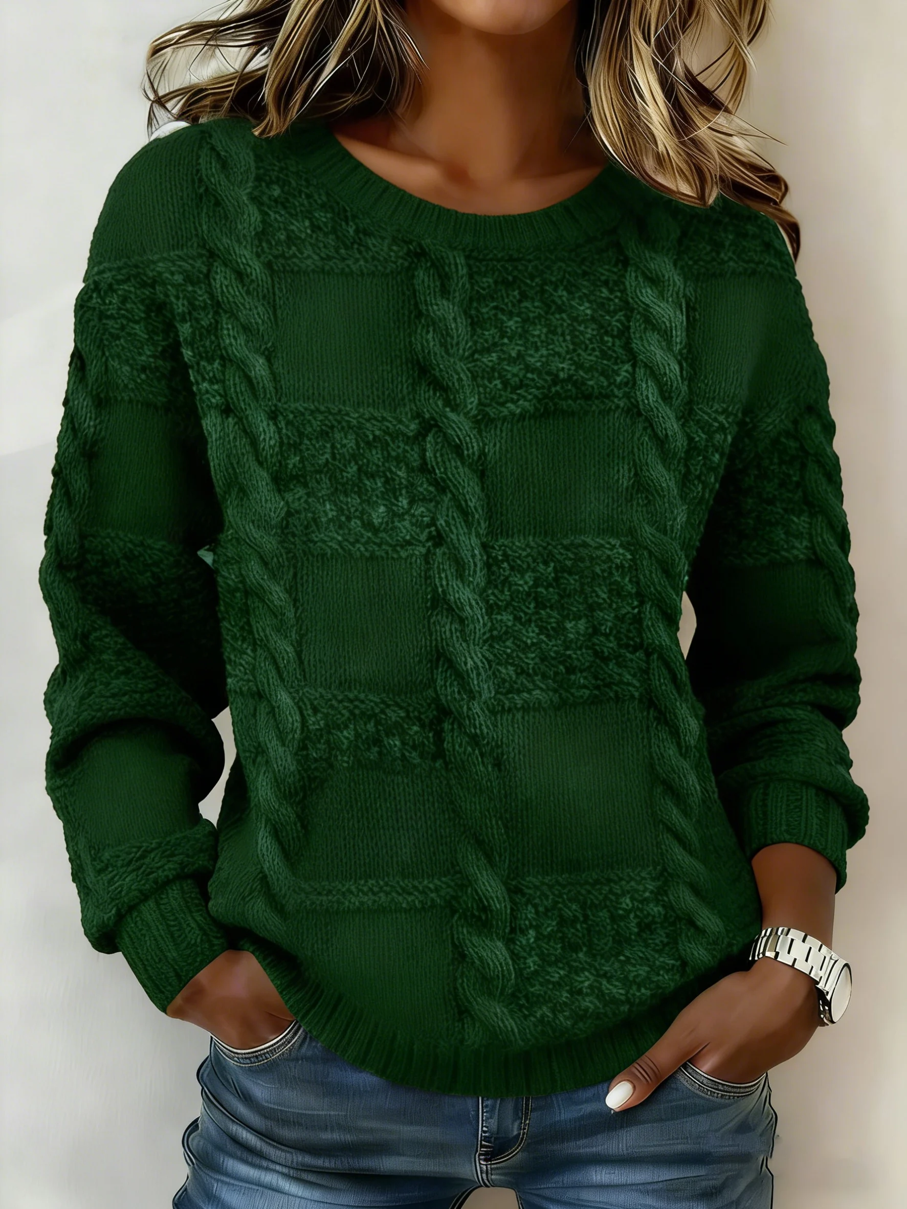 Women's St. Patrick's Day Knit Sweatshirt