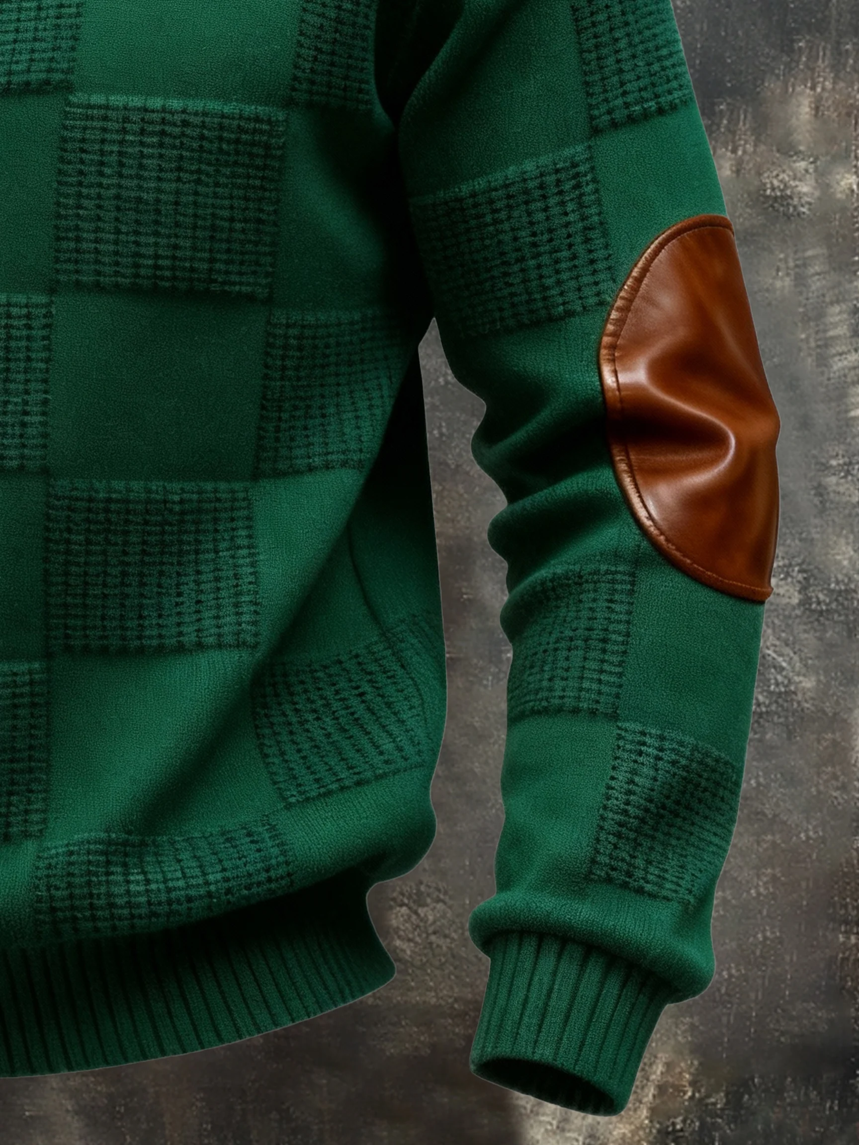 Men's Textured St. Patrick's Day Zip-Up Hoodie