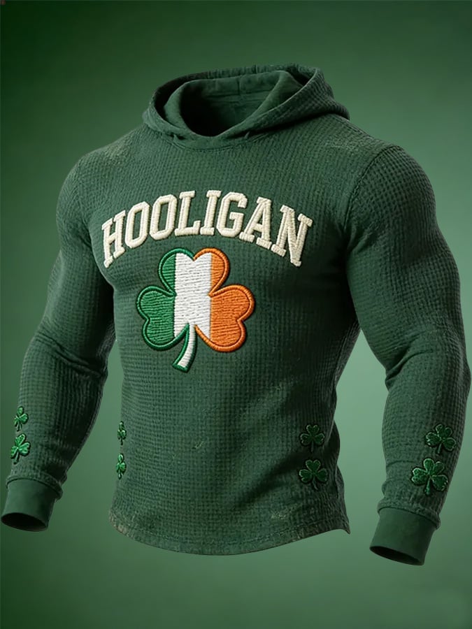 Men'S Casual St. Patrick'S Day Printed Sweatshirt